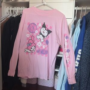 Sanrio Kuromi & My Melody Long Sleeve Shirt